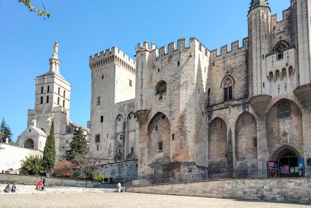 Appartement 3 Min A Pied Du Centre D'Uzes Parking Piscine المظهر الخارجي الصورة