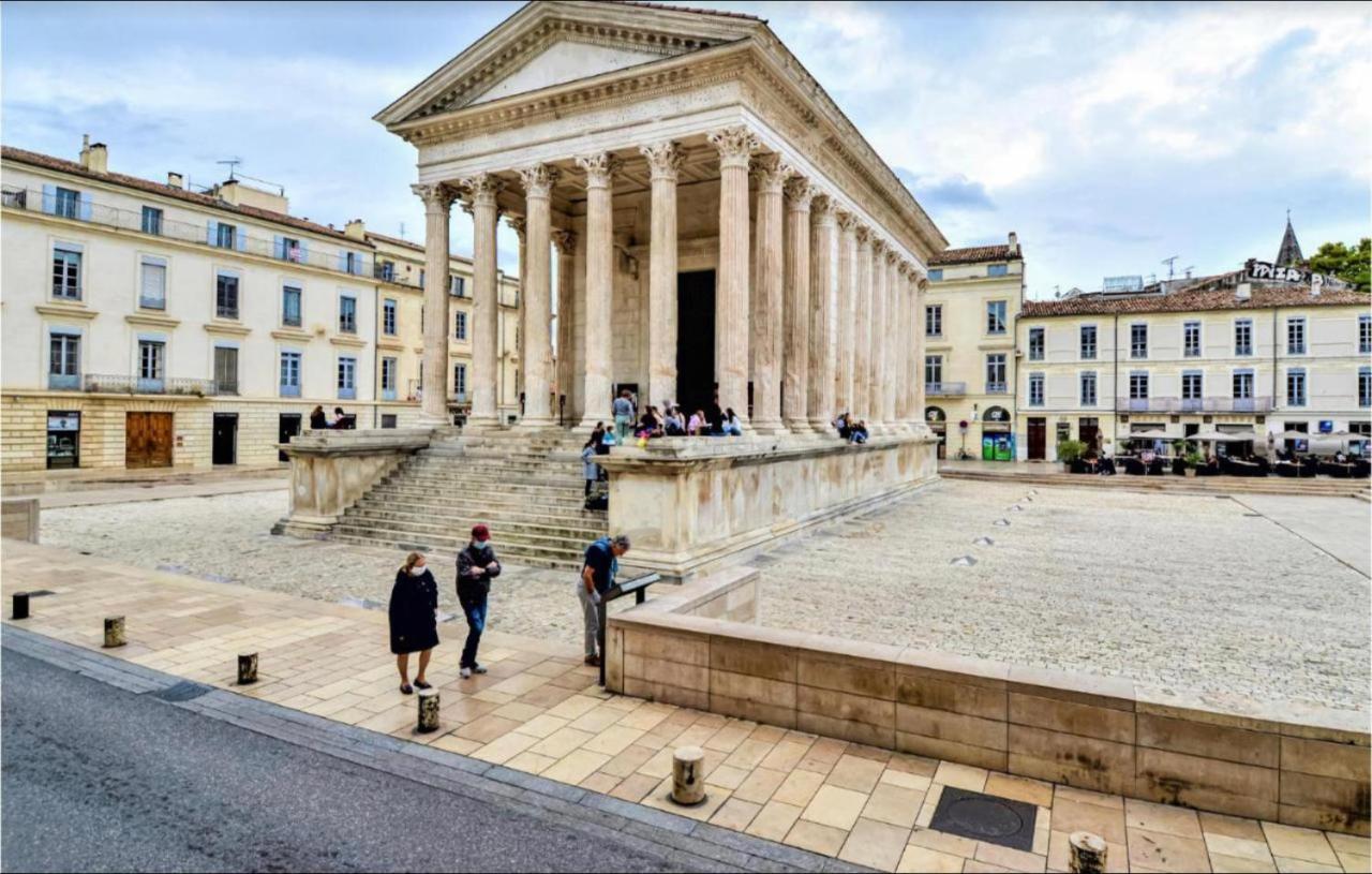 Appartement 3 Min A Pied Du Centre D'Uzes Parking Piscine المظهر الخارجي الصورة